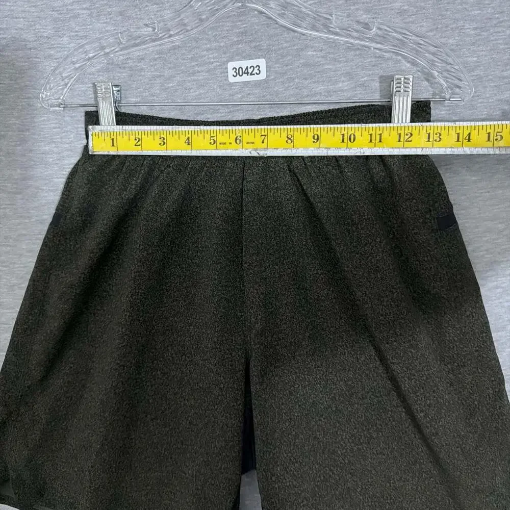 Lululemon Men's Size Small Green Linerless Pockets Surge Shorts 7